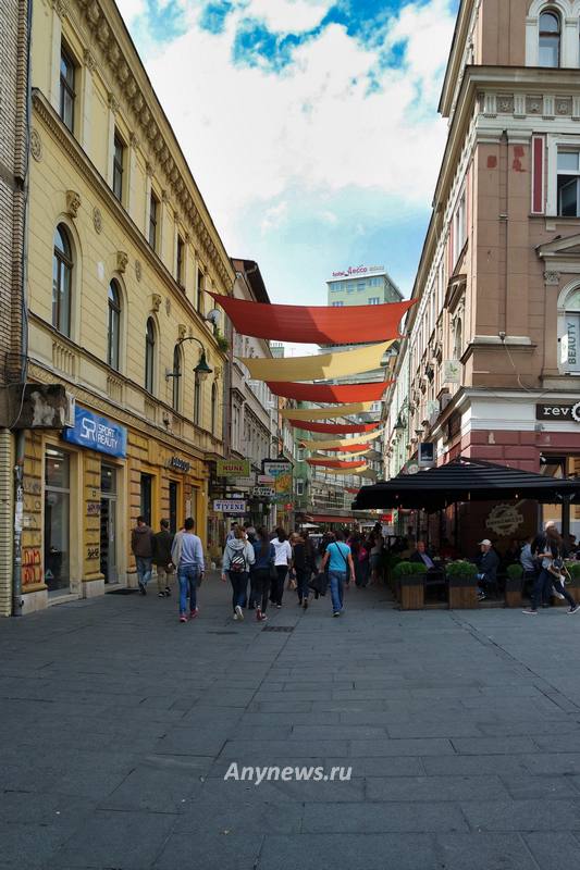 Улицы столицы Боснии и Герцеговины