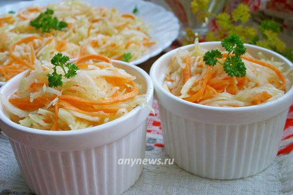 Капуста провансаль быстрого приготовления - пошаговый рецепт