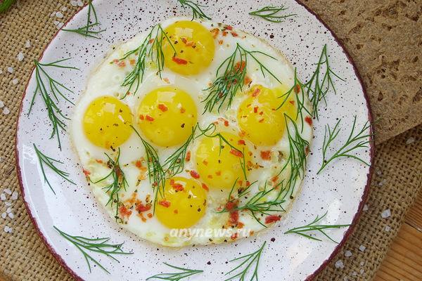 Яичница из перепелиных яиц - пошаговый рецепт