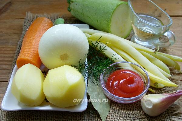 Рецепт Тушеных Овощей Пошагово С Фото
