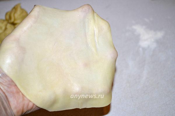 Тонкое тесто для молдавских пирожков Вэрзэре