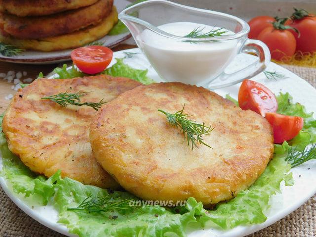 Картофельные лепешки с зеленью и сыром - пошаговый рецепт с фото на Готовим дома
