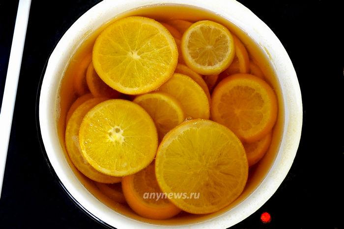 апельсины в шоколаде - карамелизируем апельсин
