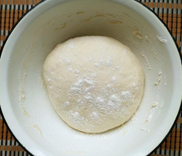 пирожки с горохом в духовке - готовим тесто