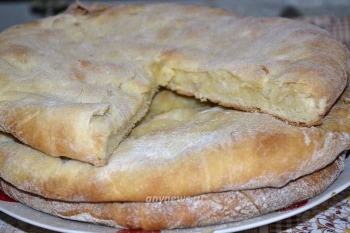 Как приготовить рецепт Осетинский пирог с картошкой