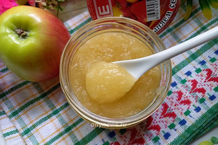 Как приготовить простой джем из яблок