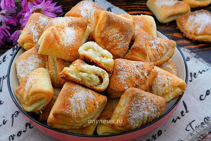 Печенье из творога Гусиные лапки - пошаговый рецепт