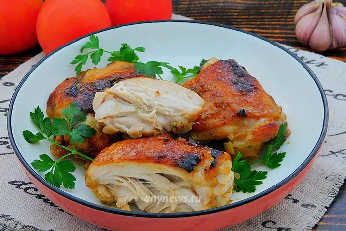 Куриные бедра с хрустящей корочкой - пошаговый рецепт