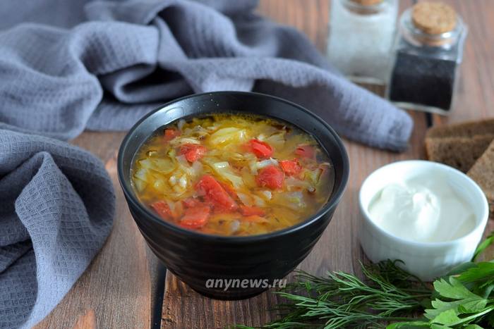 Суп на костном бульоне с капустой - пошаговый рецепт