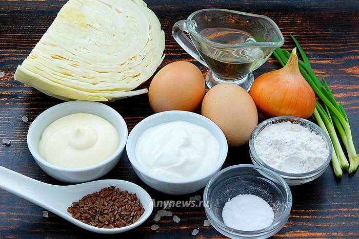 Заливной пирог с капустой на сметане и майонезе: рецепт с фото | Легкие рецепты