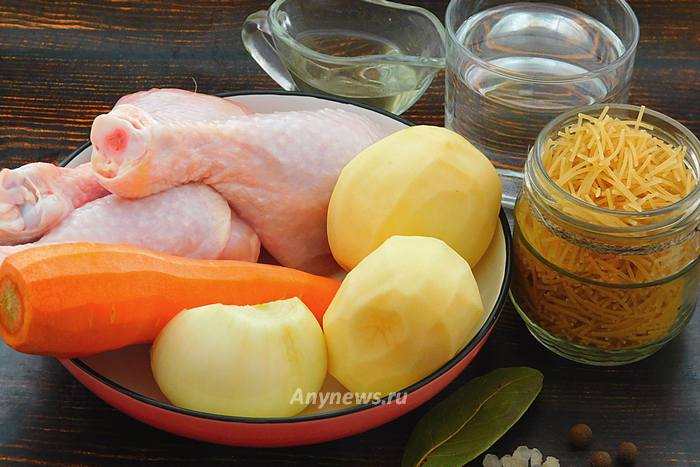 рецепт супа с куриными ножками и картошкой | Дзен