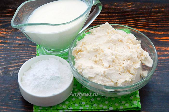 Крем чиз для торта с творожным сыром на сливках - рецепт