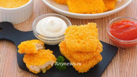 Наггетсы из куриного фарша