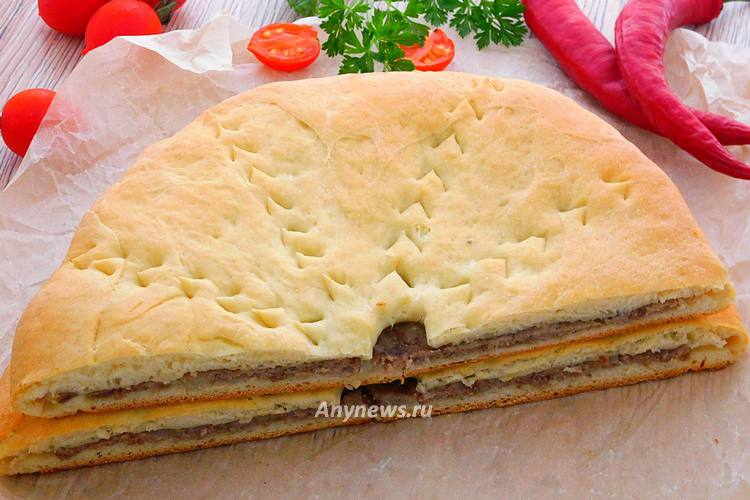 Пирог с мясом по-осетински - рецепт