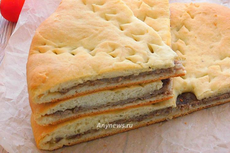 Осетинский пирог с мясом Фыдджын - рецепт