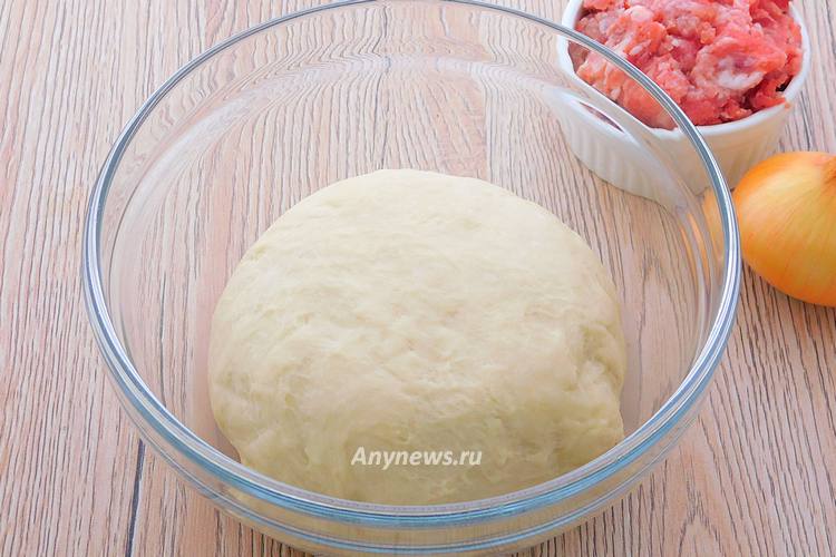 осетинский пирог с мясом - тесто