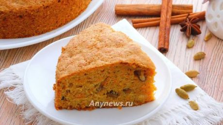 Морковный пирог