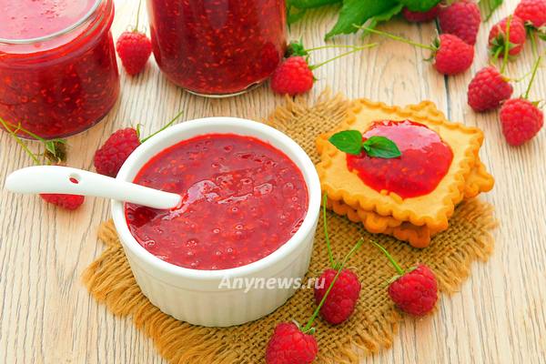 Малина на зиму без варки с сахаром
