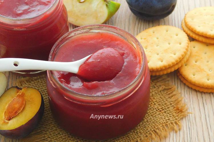 Яблочно-сливовое повидло