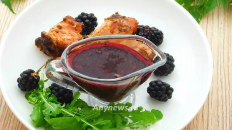 Соус из ежевики к мясу