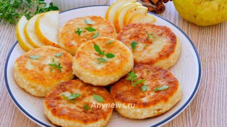 Сырники с грушей