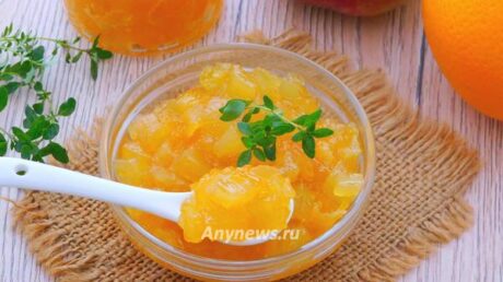 Варенье из кабачков и яблок