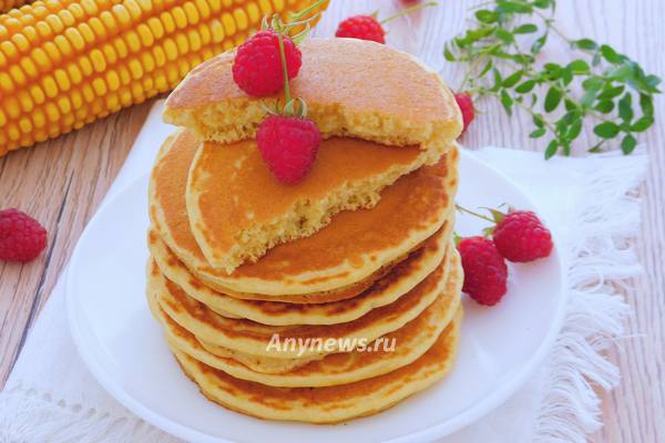 Кукурузные панкейки