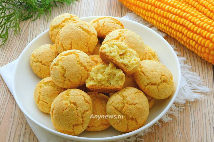 Простое печенье из кукурузной муки