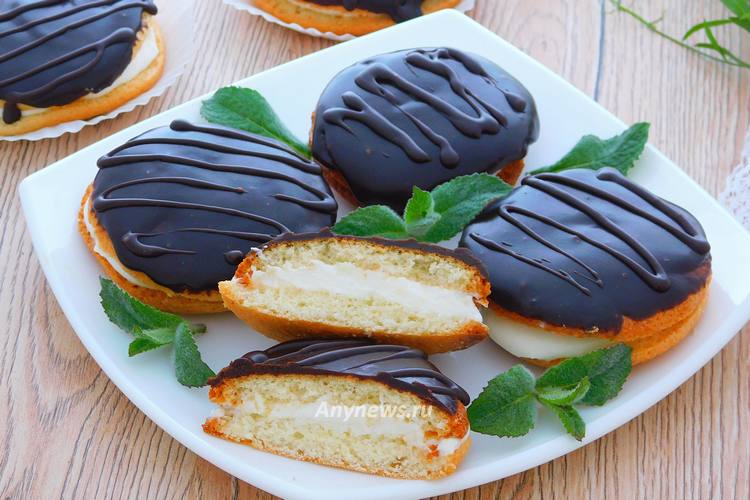 Пирожное буше - рецепт