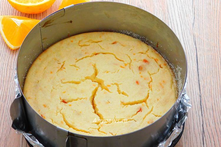 Творожная запеканка с курагой готовится в духовке 25 минут