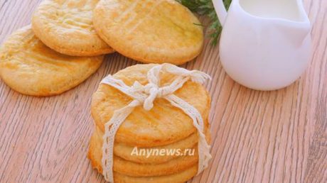 Молочные коржики