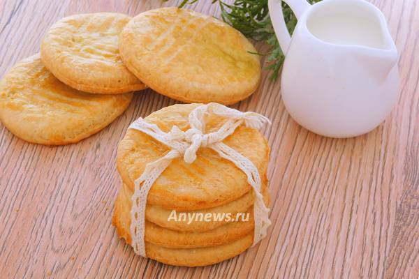 Молочные коржики