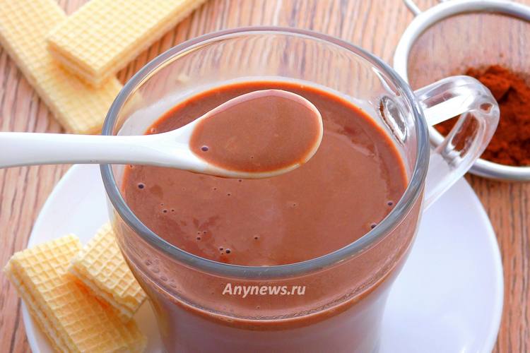 Горячий шоколад без шоколада из какао - рецепт