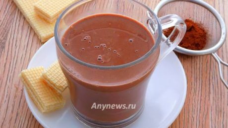 Горячий шоколад без шоколада