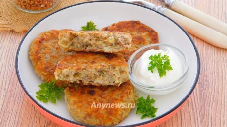 Котлеты из гречки без мяса
