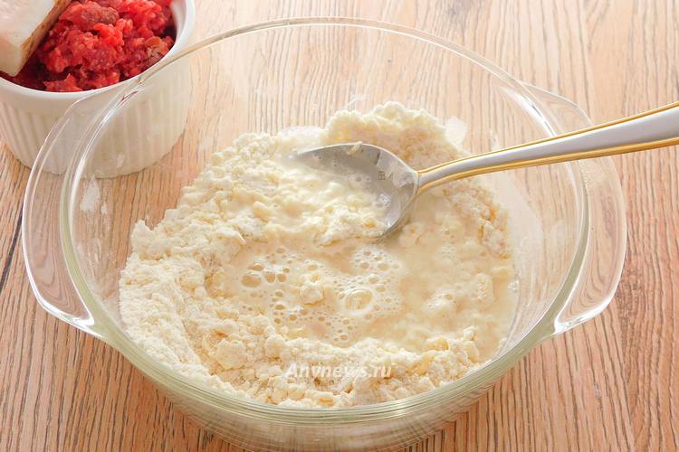 добавить воду комнатной температуры