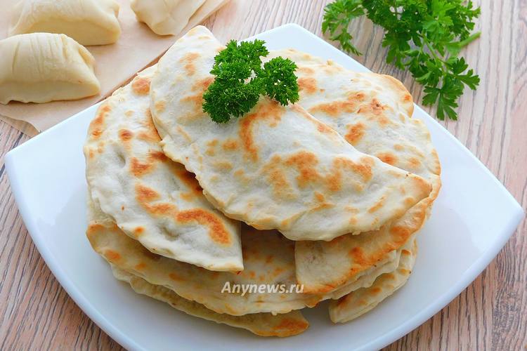 Кутабы с мясом - рецепт