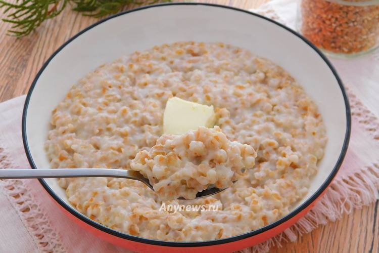 Пшеничная каша на молоке в мультиварке - рецепт