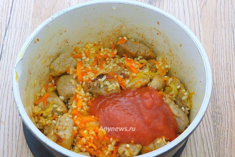 Добавить томатный кетчуп