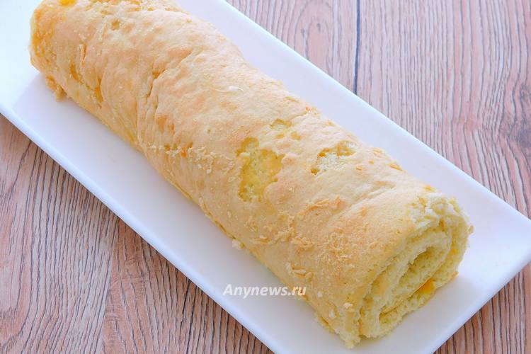 Свернуть в рулет и оставить пропитываться