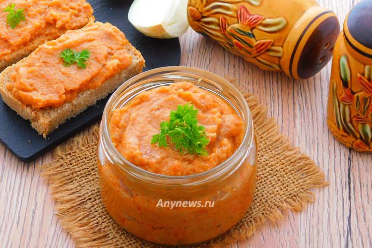 Домашняя икра из манки и селедки