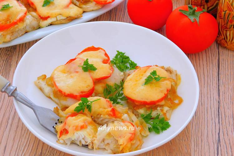Рыба по-французски в духовке - рецепт